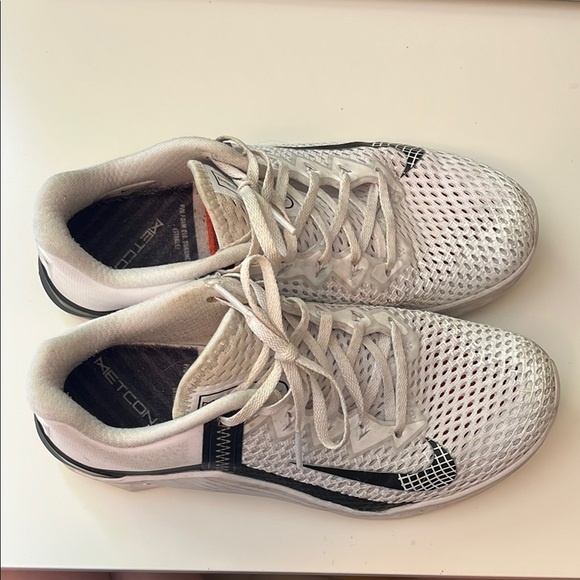 Nike Shoes - Nike White/ Black Metcon 6 Shoes